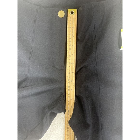 NWT Anne Klein Women’s Size 4 Black High Rise Pants‎ - Picture 5 of 10